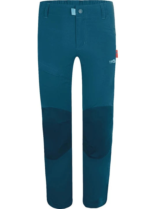 Zdjęcie produktu Trollkids Spodnie funkcyjne "Hammerfest Pro" - Slim fit - w kolorze niebieskim rozmiar: 158