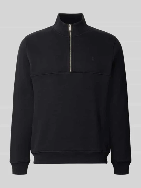 Zdjęcie produktu troyer o kroju regular fit z czystej bawełny model 'WAARLO' ARMEDANGELS Czarny