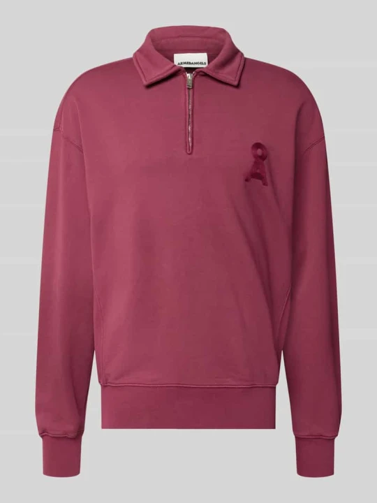 Zdjęcie produktu Troyer o kroju relaxed fit z czystej bawełny model 'ICONIC Å GMT' ARMEDANGELS Ciemnoczerwony