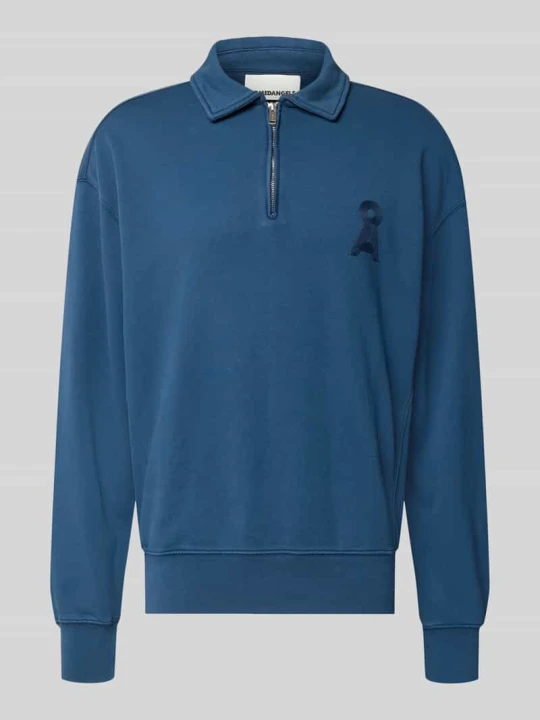 Zdjęcie produktu Troyer o kroju relaxed fit z czystej bawełny model 'ICONIC Å GMT' ARMEDANGELS Granatowy