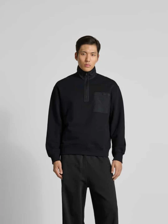 Zdjęcie produktu Troyer z czystej bawełny Maison Kitsuné Czarny