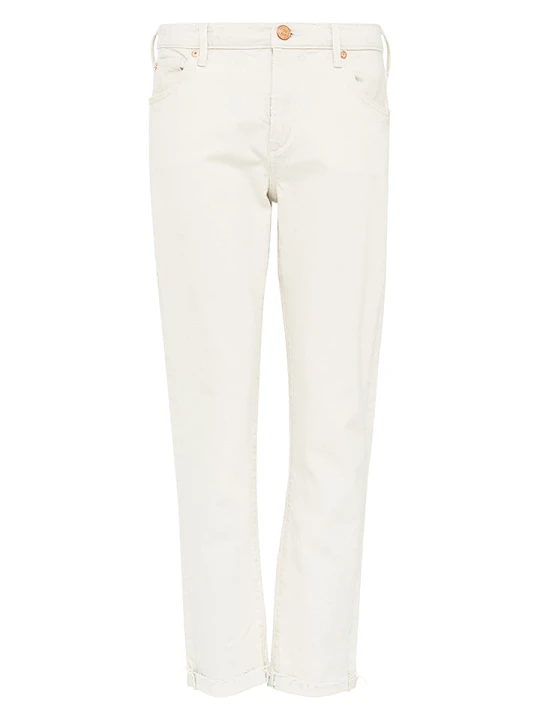 Zdjęcie produktu True Religion Dżinsy "Liv" - Relaxed skinny fit - w kolorze białym rozmiar: W27