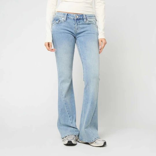 Zdjęcie produktu Joey Low Rise Flare Flap True Religion niebieski
