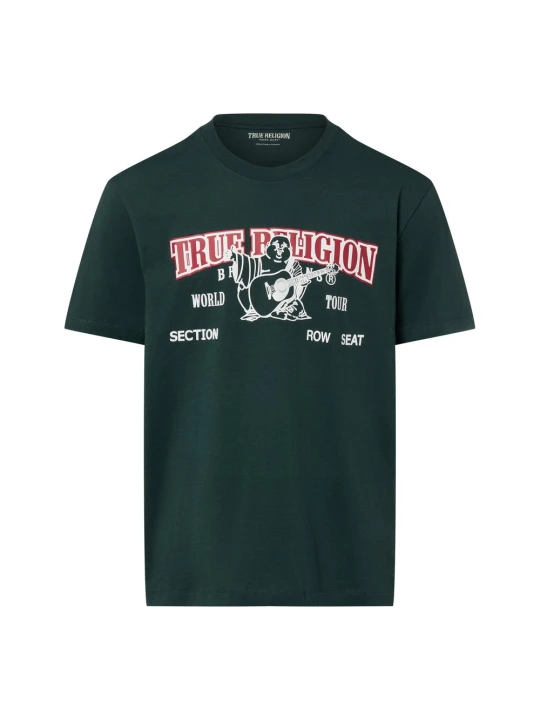 Zdjęcie produktu True Religion Koszulka Mężczyźni Bawełna zielony