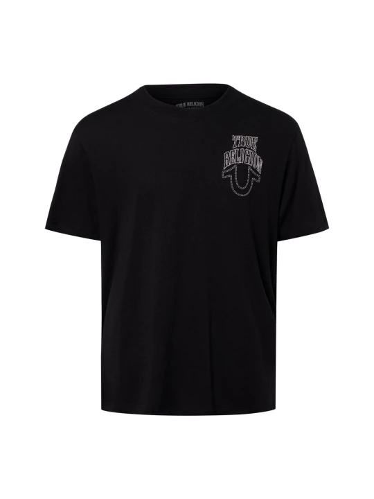 Zdjęcie produktu True Religion Koszulka Mężczyźni Bawełna (100%) czarny