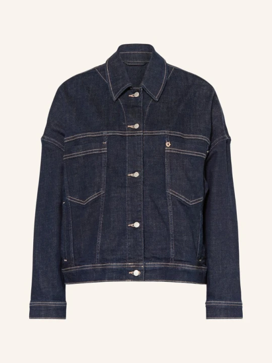 Zdjęcie produktu True Religion Kurtka Jeansowa Amber blau 4645 MID BLUE