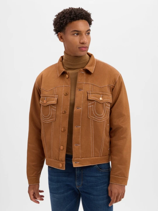 Zdjęcie produktu True Religion Kurtka Mężczyźni brązowy