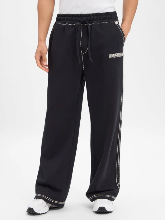 Zdjęcie produktu True Religion spodnie do biegania Mężczyźni czarny