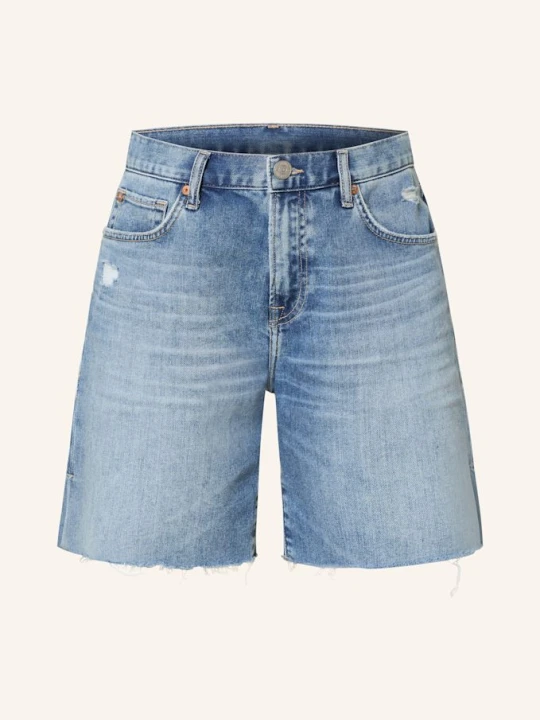 Zdjęcie produktu True Religion Szorty Jeansowe Leah blau