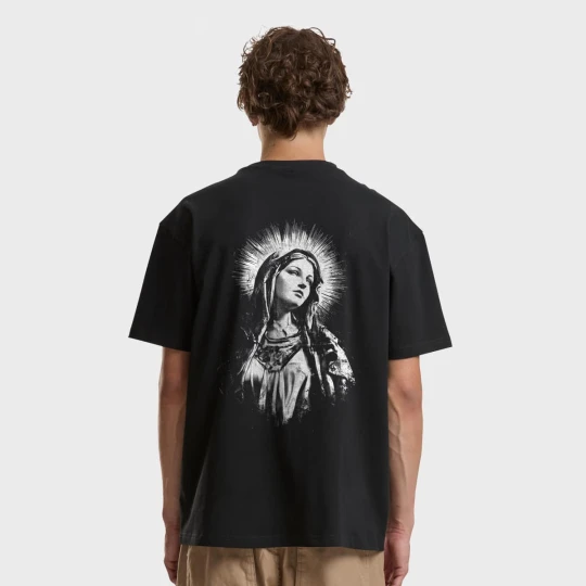 Zdjęcie produktu True Strength Mary Oversize Tee Mister Tee czarny