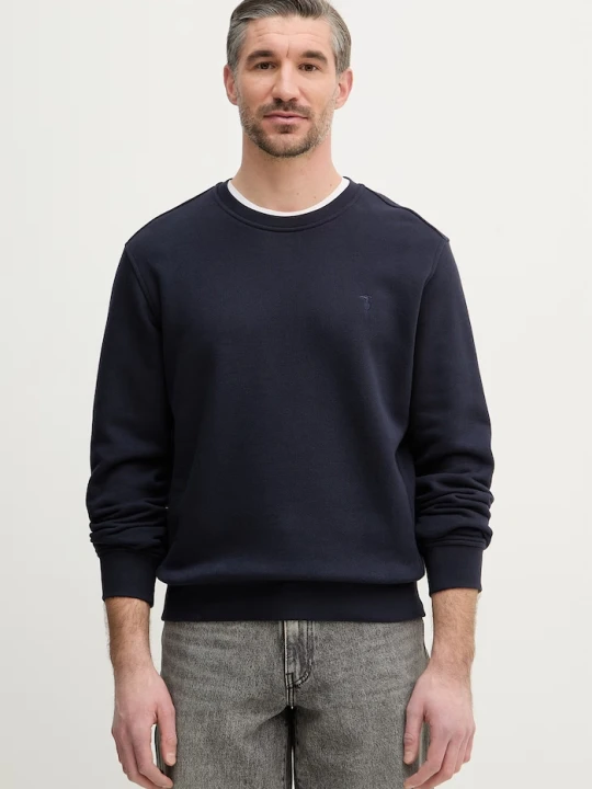 Zdjęcie produktu Trussardi bluza bawełniana granatowy