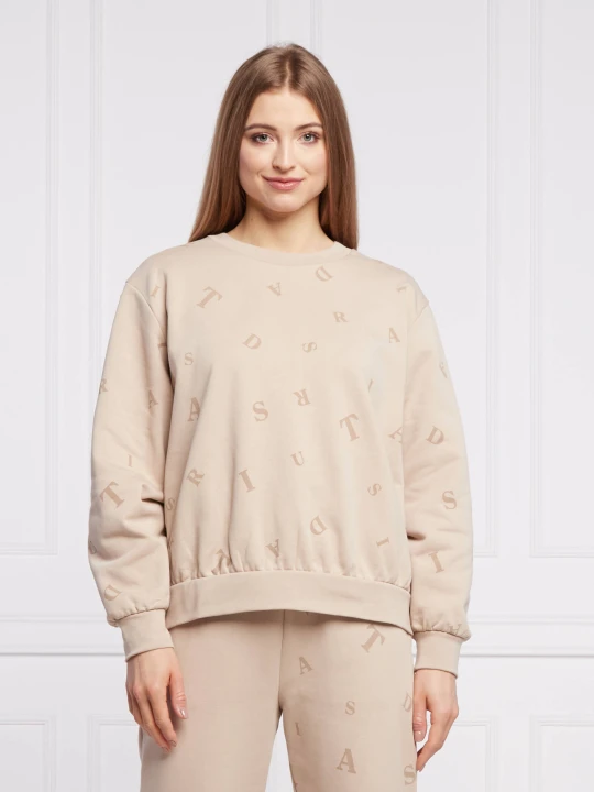 Zdjęcie produktu Trussardi Bluza | Regular Fit beżowy