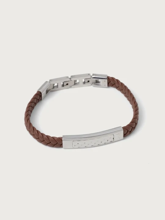 Zdjęcie produktu Trussardi bransoletka męska brązowy