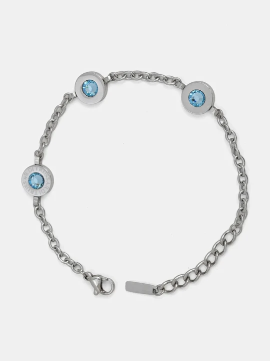 Zdjęcie produktu Trussardi bransoletka T-LOGO srebrny