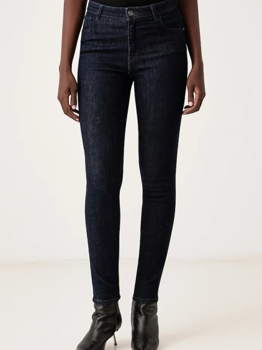 Zdjęcie produktu Trussardi jeansy skinny damskie granatowy
