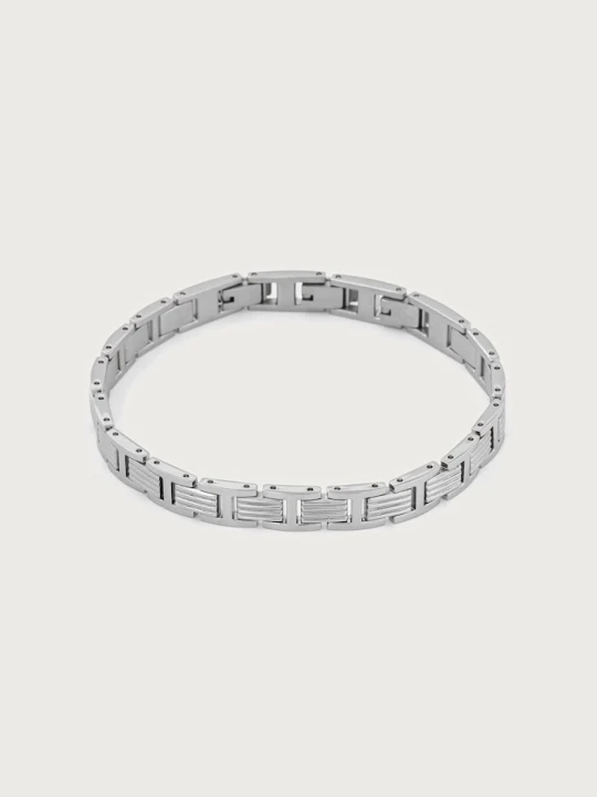 Zdjęcie produktu Trussardi komplet bransoletek męskie ze stali nierdzewnej srebrny