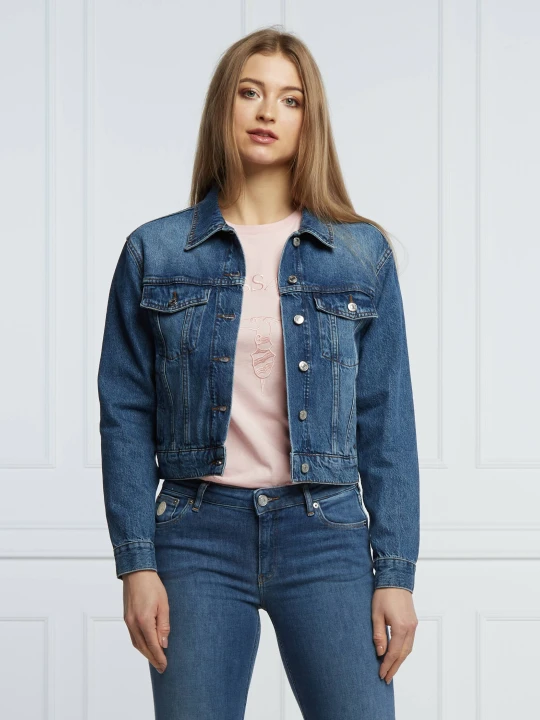 Zdjęcie produktu Trussardi Kurtka jeansowa | Regular Fit granatowy