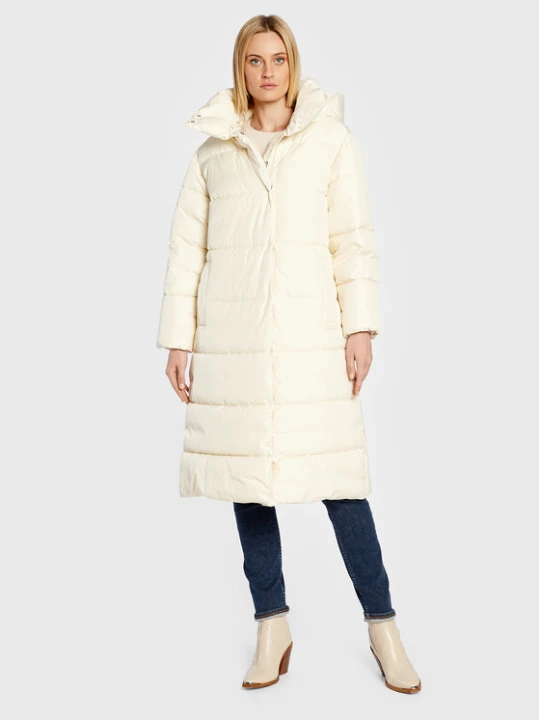 Zdjęcie produktu Trussardi Kurtka zimowa 56S00792 Écru Relaxed Fit Kremowy
