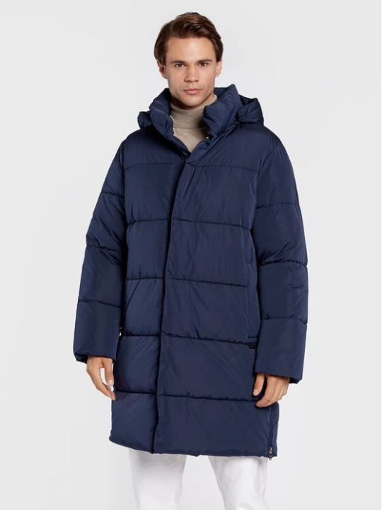 Zdjęcie produktu Trussardi Kurtka zimowa Memory 52S00742 Granatowy Regular Fit