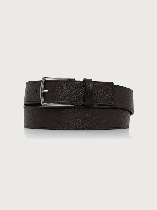 Zdjęcie produktu Trussardi pasek męski skórzany brązowy