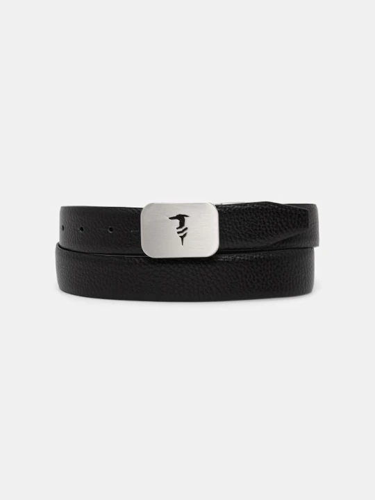 Zdjęcie produktu Trussardi pasek męski skórzany czarny
