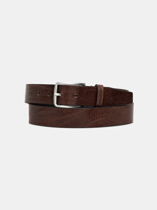Zdjęcie produktu Trussardi pasek skórzany brązowy