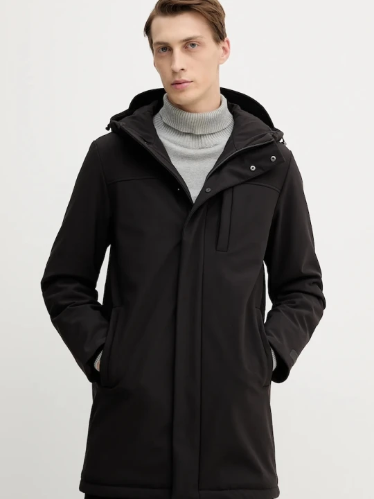 Zdjęcie produktu Trussardi płaszcz czarny
