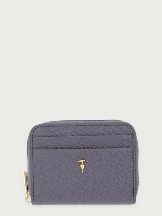 Zdjęcie produktu Trussardi portfel skórzany szary