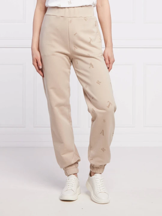 Zdjęcie produktu Trussardi Spodnie dresowe | Relaxed fit beżowy