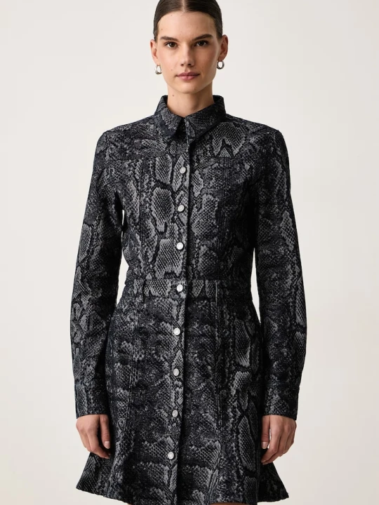 Zdjęcie produktu Trussardi sukienka jeansowa granatowy