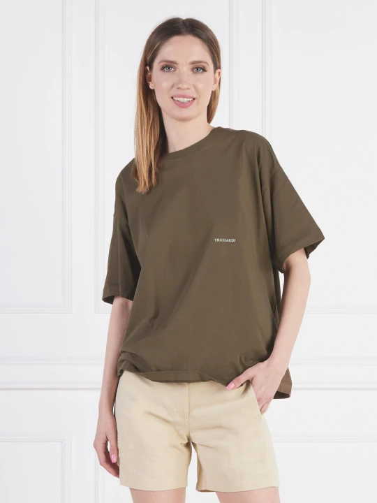 Zdjęcie produktu Trussardi T-shirt | Loose fit khaki