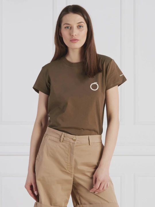 Zdjęcie produktu Trussardi T-shirt | Regular Fit brązowy