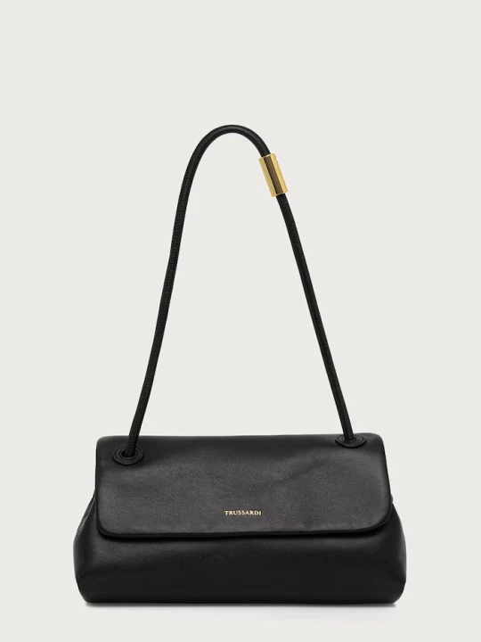 Zdjęcie produktu Trussardi torebka crossbody damska skórzana czarny