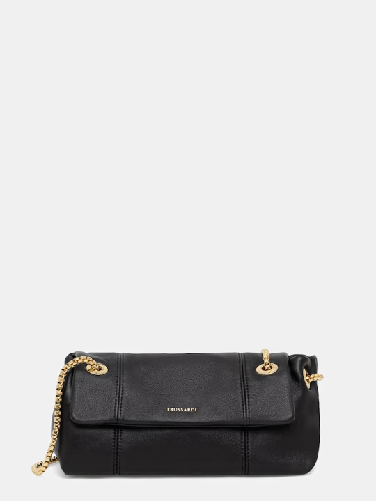Zdjęcie produktu Trussardi torebka skórzana czarny