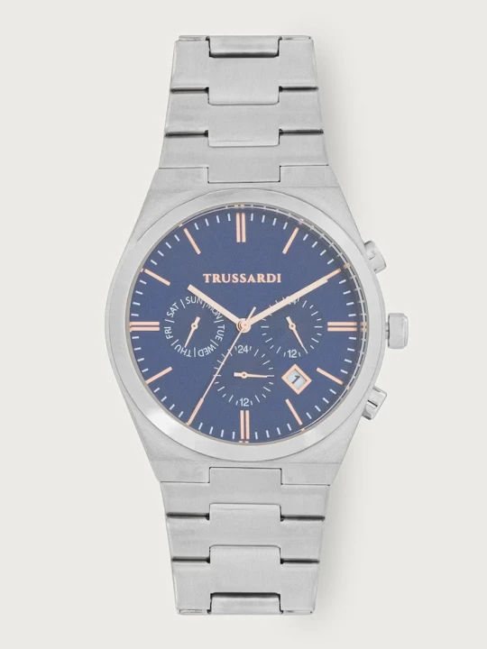Zdjęcie produktu Trussardi zegarek męski srebrny