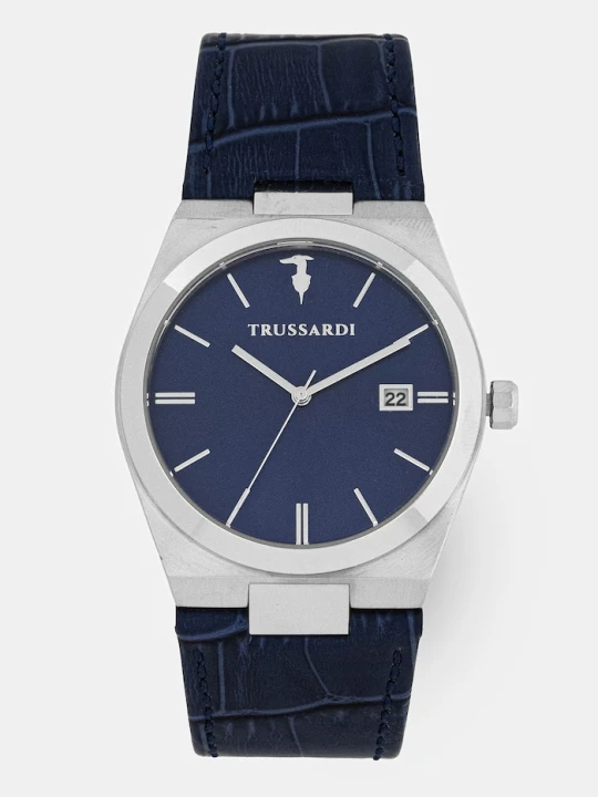 Zdjęcie produktu Trussardi zegarek męski T-MILANO granatowy