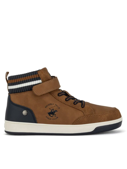 Zdjęcie produktu Trzewiki Beverly Hills Polo Club A22F0932E-8 Brązowy