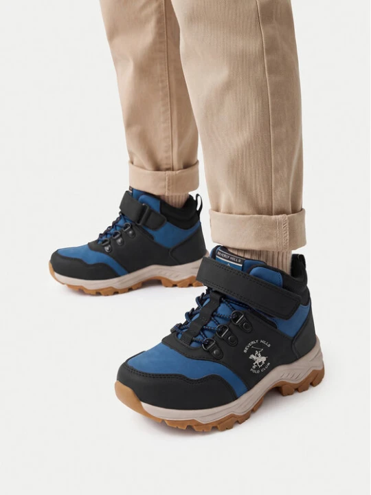 Zdjęcie produktu Trzewiki Beverly Hills Polo Club EO-CP40-KC-250552 Niebieski