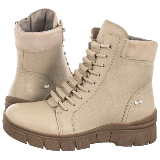 Zdjęcie produktu Trzewiki Beżowe 9-23241-43 402 Beige Nappa (CP426-a) Caprice