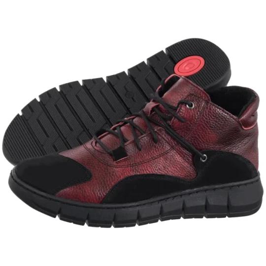 Zdjęcie produktu Trzewiki Bordowe 799 0112.0301 (HE46-b) Helios