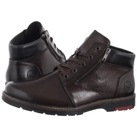 Zdjęcie produktu Trzewiki Brązowe 10502-25 Brown (RI333-a) Rieker