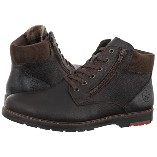 Zdjęcie produktu Trzewiki Brązowe 10503-25 Brown (RI452-b) Rieker