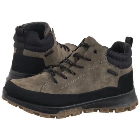 Zdjęcie produktu Trzewiki Brązowe 35508-25 Brown Combination (RI338-a) Rieker