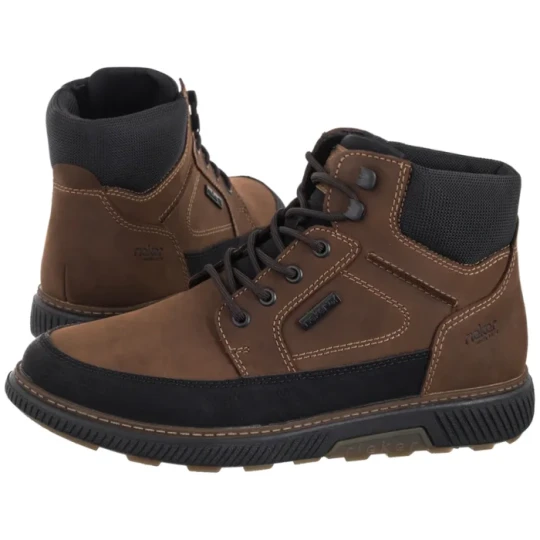 Zdjęcie produktu Trzewiki Brązowe B3331-22 Brown Combination (RI328-a) Rieker