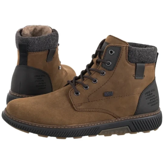 Zdjęcie produktu Trzewiki Brązowe B3343-26 Brown (RI138-b) Rieker