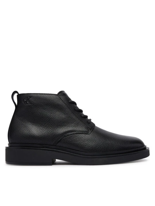 Zdjęcie produktu Trzewiki Calvin Klein Sq Rubber Desert Boot Lth HM0HM02352 Czarny
