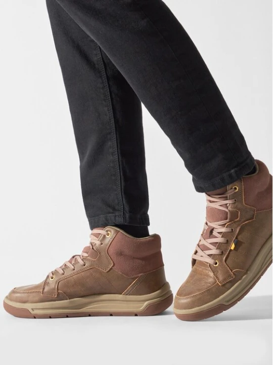 Zdjęcie produktu Trzewiki CAT Footwear Apa Cush Mid P725849 Brązowy