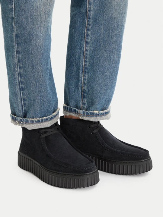 Zdjęcie produktu Trzewiki Clarks Torhill Moss 26179360 Czarny