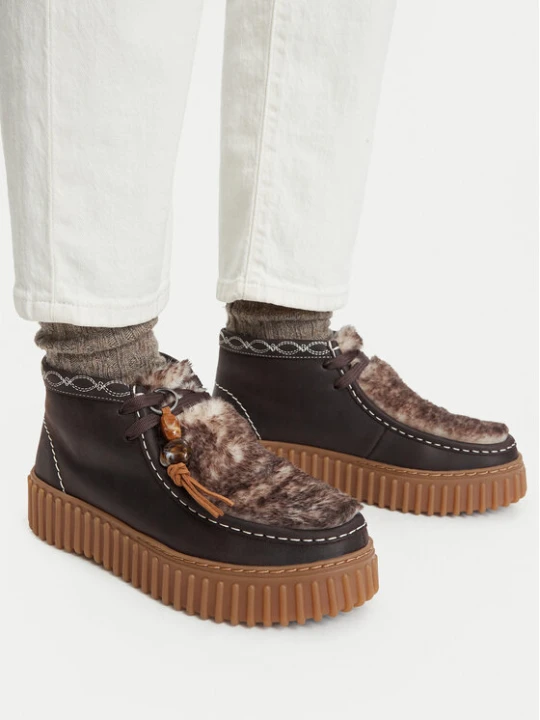 Zdjęcie produktu Trzewiki Clarks Torhill Moss 26327772 Brązowy