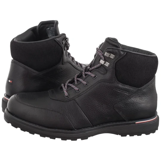 Zdjęcie produktu Trzewiki Corporate Warm Outdoor Lth Boot Black FM0FM05148 BDS (TH1213-a) Tommy Hilfiger